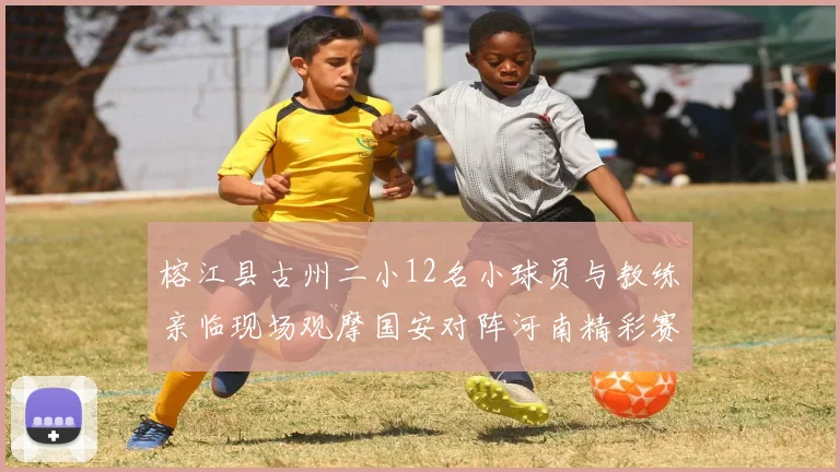 榕江县古州二小12名小球员与教练亲临现场观摩国安对阵河南精彩赛事